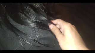 My Best Friend Swallows My Entire Cock on the Balcony and a Neighbor