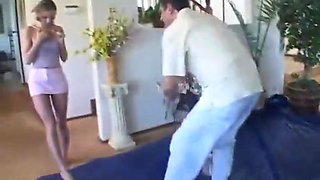 Cute Little Nympho Wants Oiled Cock In Her Ass With Herschel Savage And Tiffany Holiday