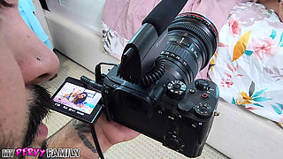 Mypervyfamily - Behind the Scenes with Roxie Sinner & James Angel