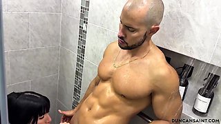 Babe And Stud Have Fun In The Shower Together - Yenifer Chacon And Duncan Saint