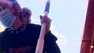 British slut solo masturbation