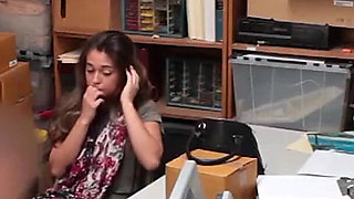 If She Didn't Want Him to Cum Inside Her Tight Pussy, She Wouldn't Have Shoplift