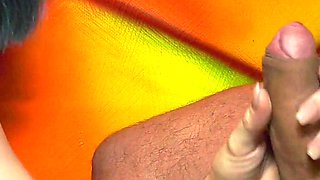 Wild Teen with Blue Hair Knows How to Make a Dick Cum Hard