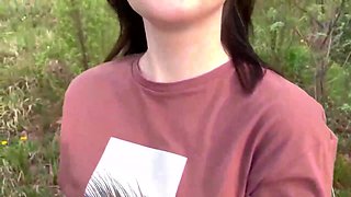 Sloppy minded brown-haired, Olivia Moore is inhaling a meaty shaft expecting to get a facial cumshot money-shot