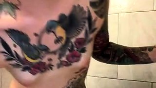 Small titted brunette amateur anal nailed at home