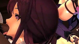Honkai Star Rail - Kafka X Black Swan Twosome Sex - 3D Hentai Animations
