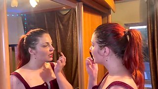 Elena917 Gets Brutal CNC Taboo Play In Pantyhose