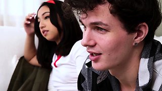 Cosplay Alice Seduction Asian Roommate Fucks Dorky Josh Hard