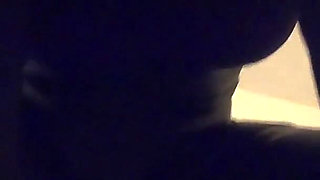 Smoking Leather Dance. Ripped Jumpsuit Pussy Tease, Toilet Pee and Dirty Masturbation