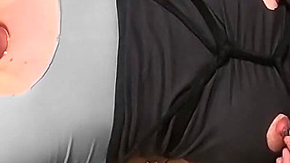 Tied Woman Begs, Please, Spank Me All Over Before You Let Me Orgasm - Pussy and Tits Punishment