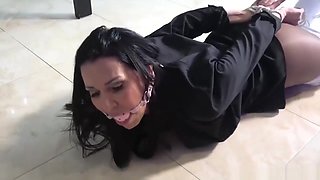 Milf Aunt Tied Up Mutiple Ways And Violated With Dildo