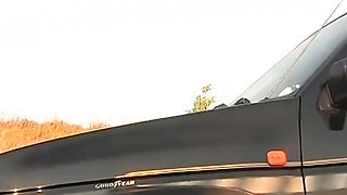 Ally Enjoys Wild Ride in Jeep