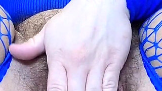 Creamy Fisting & Fat Hairy Pussy Spread Wide Open