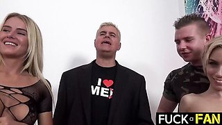 Fuck A Fan featuring Nesty and Chad Rockwell's hd sex