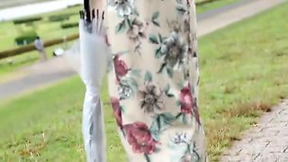 艶やかスレンダー美人妻がおっぱい揉まれ色っぽく感じて淫乱フェラ