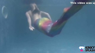 Lucy Lauren - Captive Mermaid Teases You In The Pool
