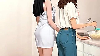 I Fucked My Girlfriend's Stepsister (19) While She Was Watching Hentai Anime
