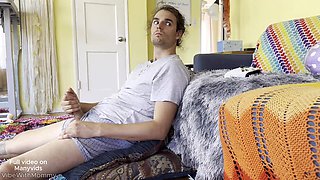 Sexy Babysitter Plays Secret Game