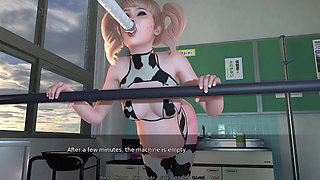 Lactating Blonde BBW Gets Her Tits Milked - the Gain Trials 1