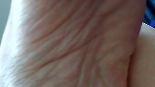 Teacher Show Her Soles to New Student on Video!