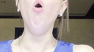 Sick Woman Cough Obsession