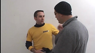 Amateur milf banged by two swingers