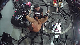 Strap on Stories - Daily Pegging Day 101 Overhead View - Fuck His Butt with Toys & a Lollipop