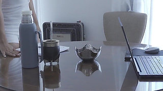 The Boss's Son Fucks Me in the Office