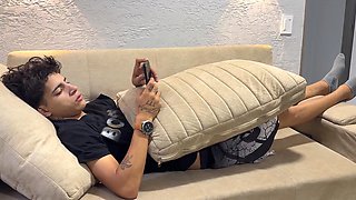 Pretty Petiie Latina MILF Stops Cleaning the House To Let Her Handsome Horny Stepson Fuck Her