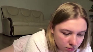 Ahegao with jucielussie and bouncing big natural tits