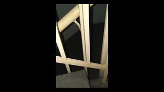 Emergency Stairway Havaianas Flip Flops Lick and Footjob Until Cum on Feet