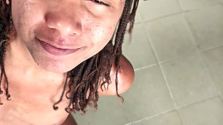 Instant Discipline After Making Pee in the Kitchen