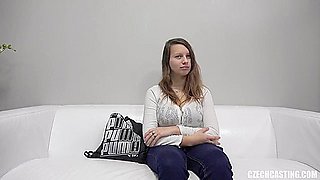 Czech College Girl Sandra Auditions