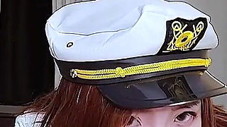 Sexy High Heels and Pantyhose Footjob Ending in Cum on Ass