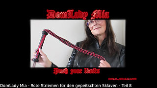 DomLadyMia-SlaveOfM Red welts for the slave part 8