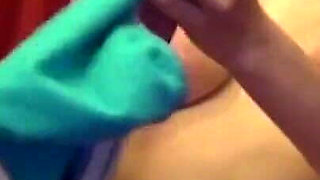 Step-son Made to Eat Step-mom's Panties Taboo Family Role Play