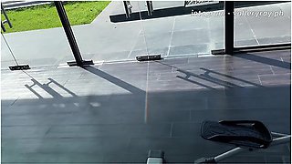 Fit Babe Taste My Protein After Workout / Public Sex