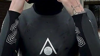 Neoprene Spanking Paddle & Pussy Flogging