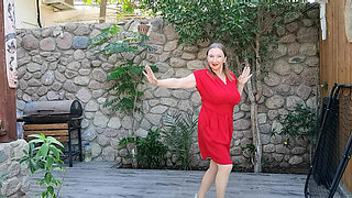 Red Grace in the Garden