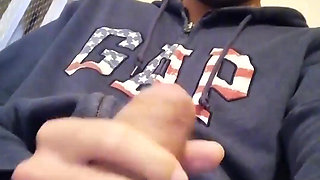 Jerking off out of my house and through the window risking being caught