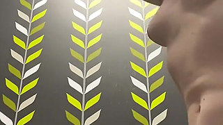 Naked Pissing and Cheeky Little Butthole Flash in Public Toilets