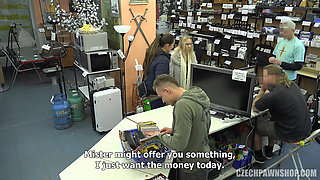 Czech Pawn Shop 6: the Hottest Backroom Hookup Ever