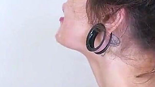 Tiny Cum Slave Plays with Thick Load While Getting Caned