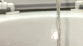 Close-up Peeing Compilation in Public Toilets! Showing Dirty Pads! POV!