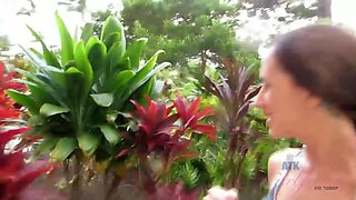 Ashlynn Taylor's Still Wet Pussy After Ocean Dip: Amateur & Hairy Latina in Shower with Tattoos & Piercings POV
