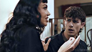Big Tits Stepmom Creampied by Stepson for Inheritance