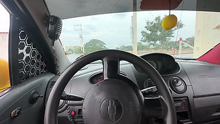 Latin Girl Has Hot Sex with a Taxi Driver, Instead of Paying for the Service I Take Him to My House to Give Me a Hard Fuck