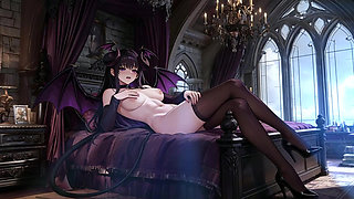Virtual Monster Girl Bondage Roleplay Captured Succubus Bound in the Dungeon - Fantasy Tease