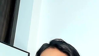 Latina with Hairy Vagina Masturbates for Everyone on Live Camera