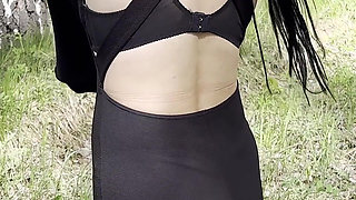 Public Pissing Compilation in Nature! Car Trip! POV!